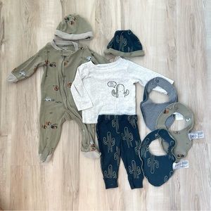 Carter’s Cactus Buffalo baby bundle
